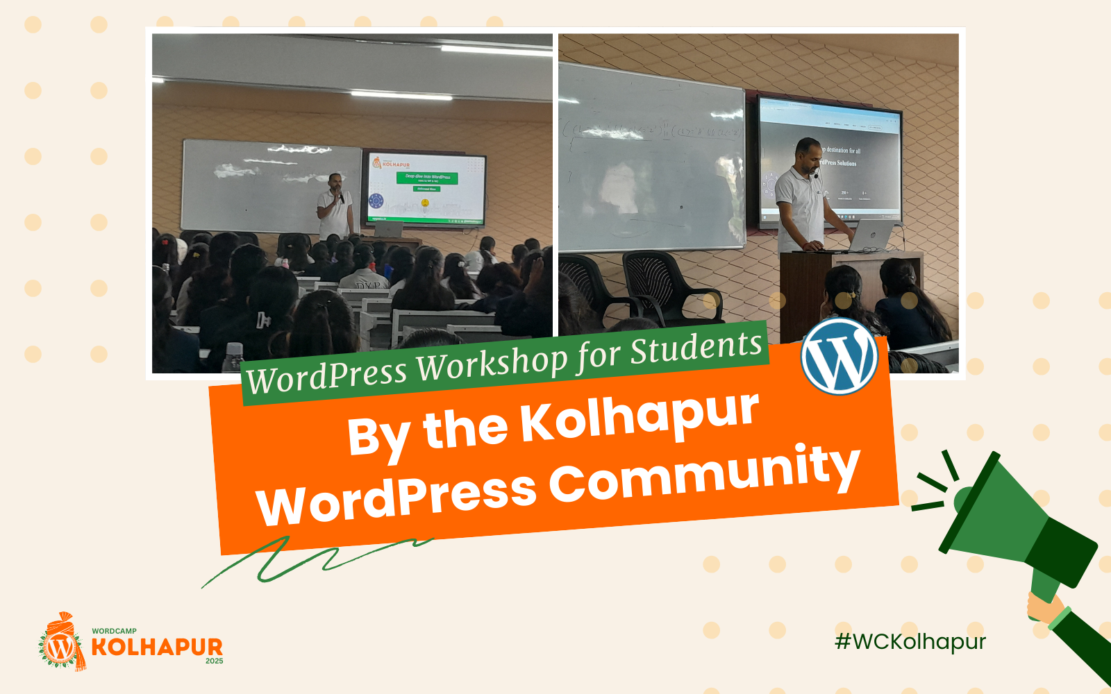 Our Interactive WordPress Workshop for Students in Kolhapur