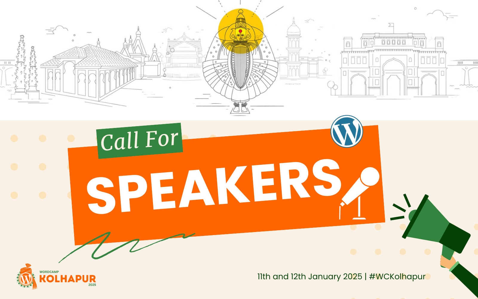 Call for Speakers : Come, Inspire at WordCamp Kolhapur 2025!