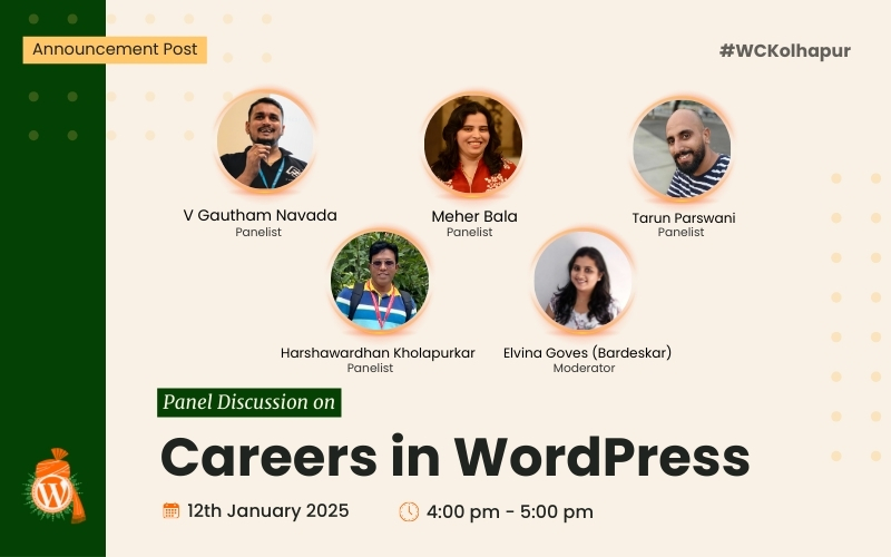 Panel Discussion: Exploring Opportunities in WordPress