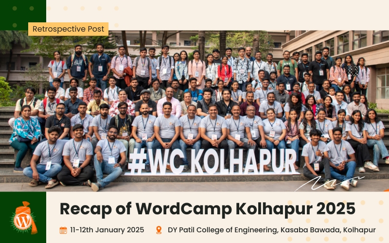A Recap of WordCamp Kolhapur 2025